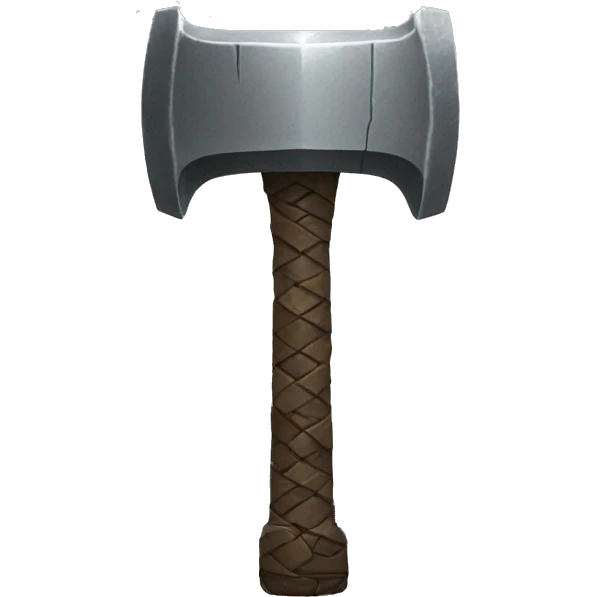 Thor hammer emoji