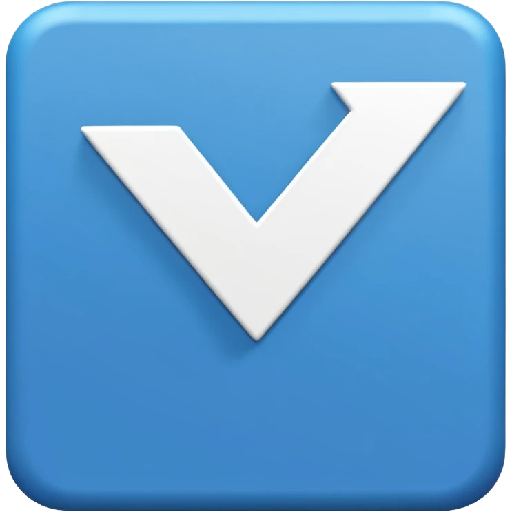 I want a blue background and a white checkmark inside it emoji which I will call the "Fake Roblox Verified Badge Emoji" and the blue background should be square and it should be the "🟦" emoji being the background emoji