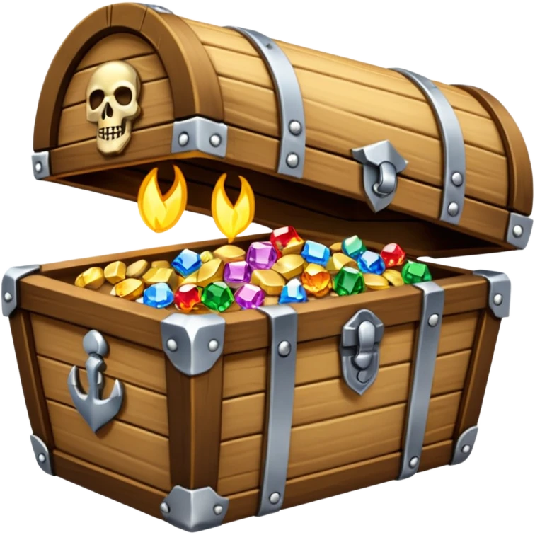 cofre de tesoros pirata emoji