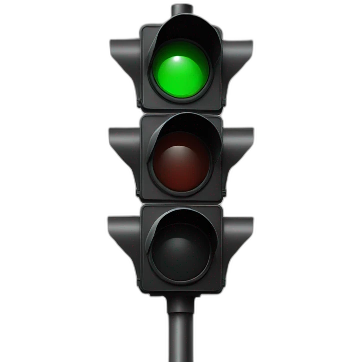 Traffic light emoji