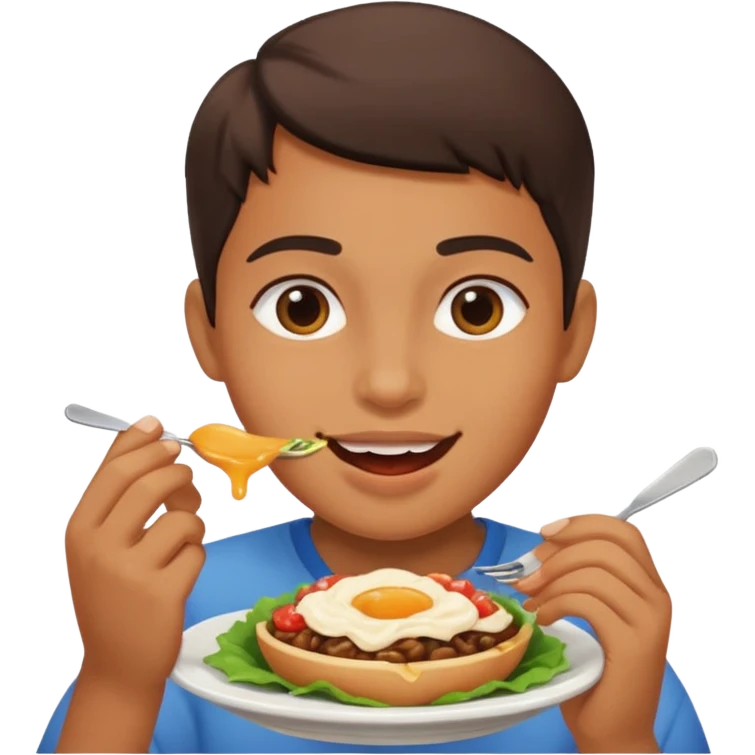 satisfying mukbang emoji