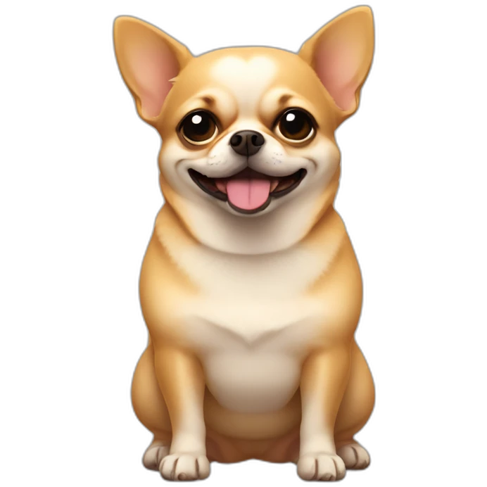 Fat Chihuahua emoji
