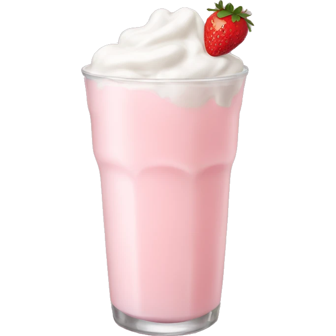 Strawberry milk emoji