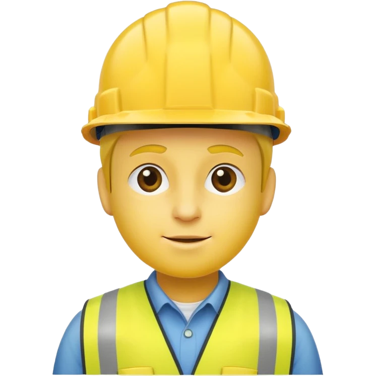 lemon wearing a hard hat emoji