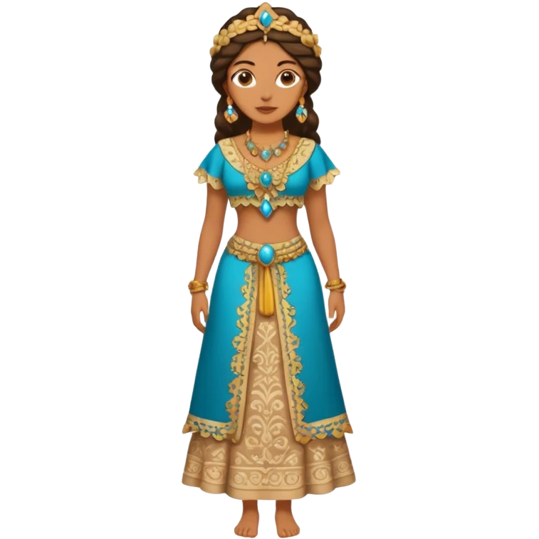 pitonisa cuerpo completo ropa cartagines emoji