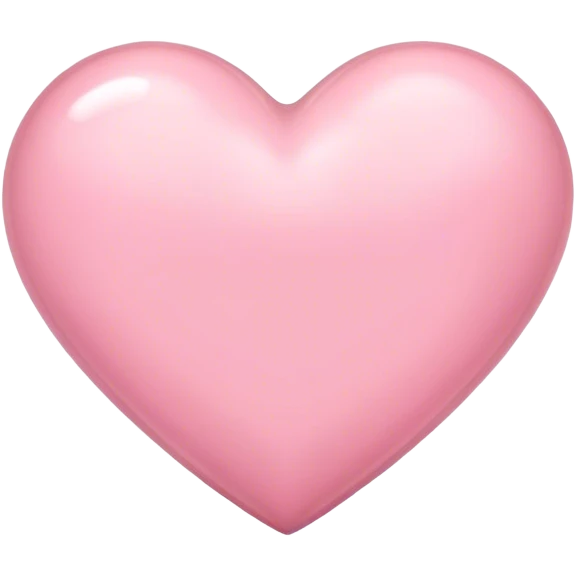 light pink heart emoji emoji