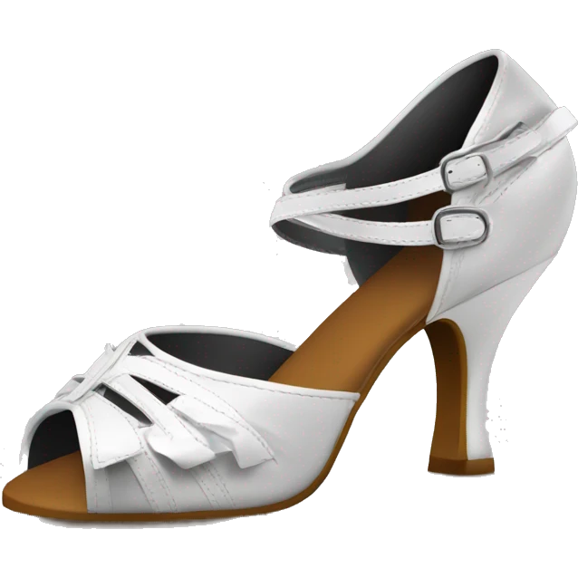 Latin dance shoes with high heels emoji