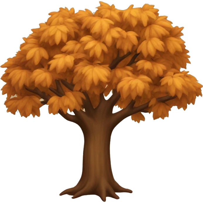 fall tree emoji