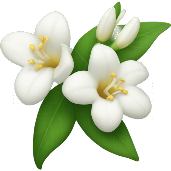 Jasmine flower emoji