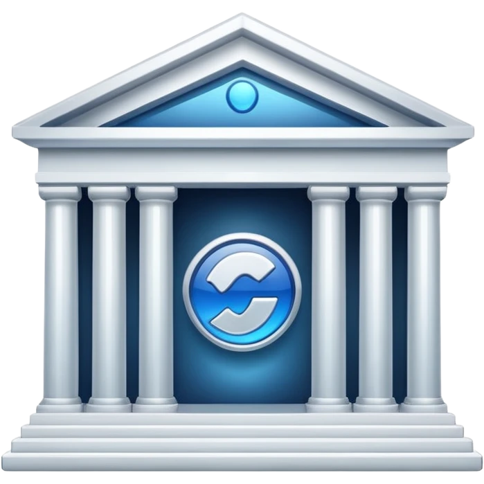 glitter white bank emoji