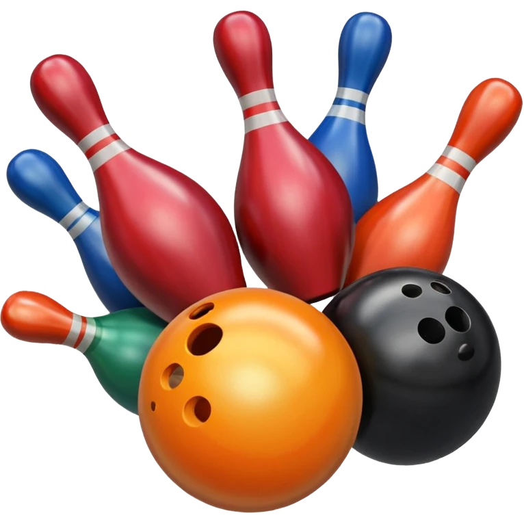 bowling Rolling Balls emoji