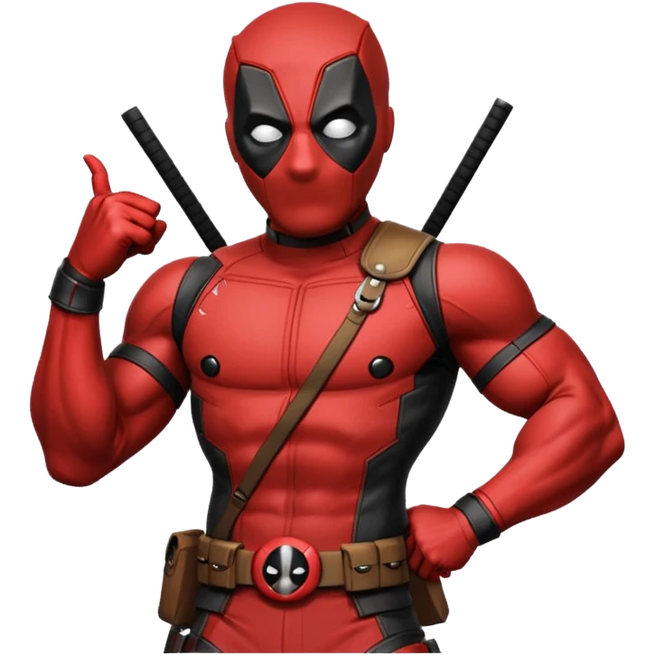 DeadPool from marvel rivals ass emoji