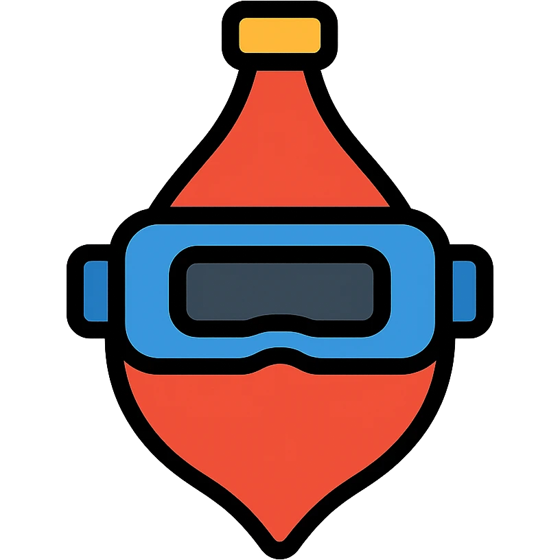 speed bag with VR headbands and headrests emoji