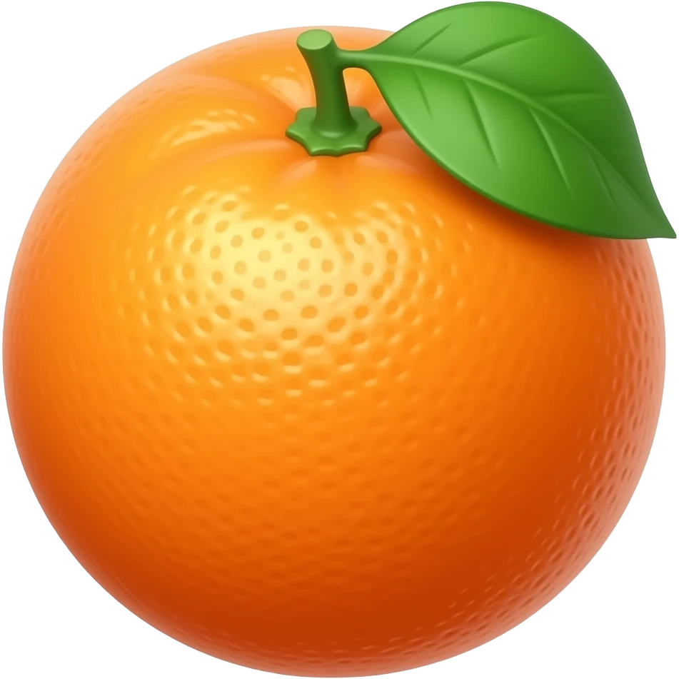 tangerine emoji