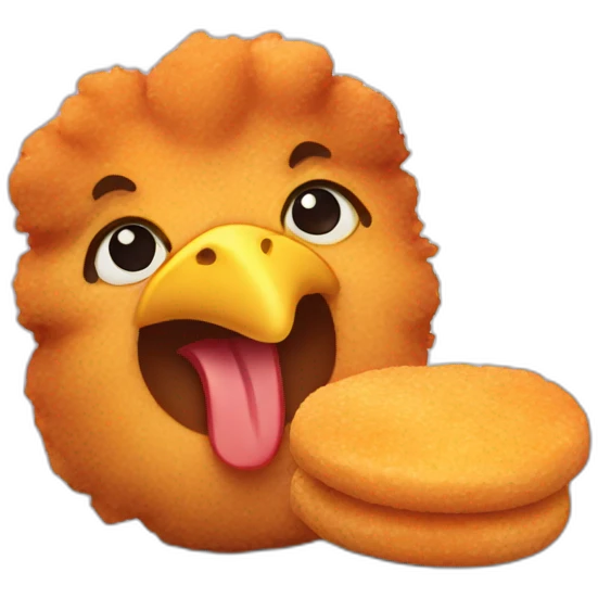 chicken nuggets emoji