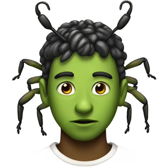 Bug ruler of the world emoji