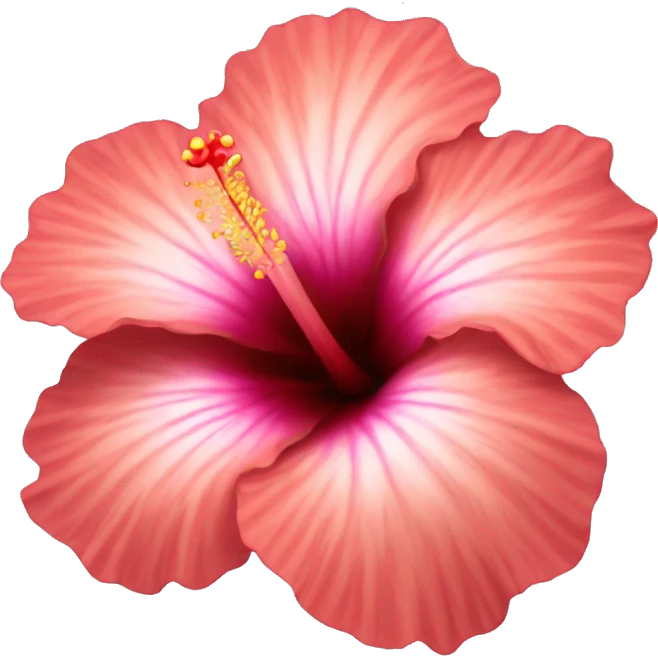 hibiscus flower emoji