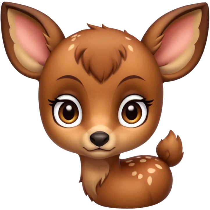 fawn bambi sad emoji
