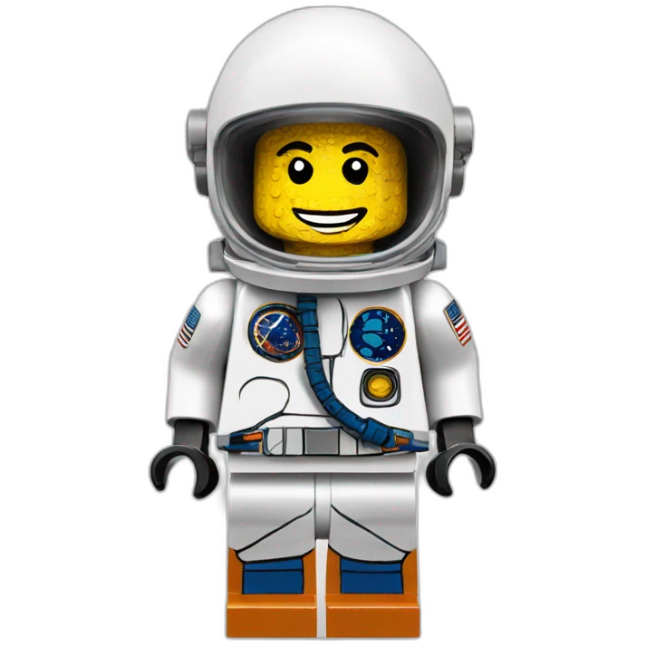 lego astronot emoji