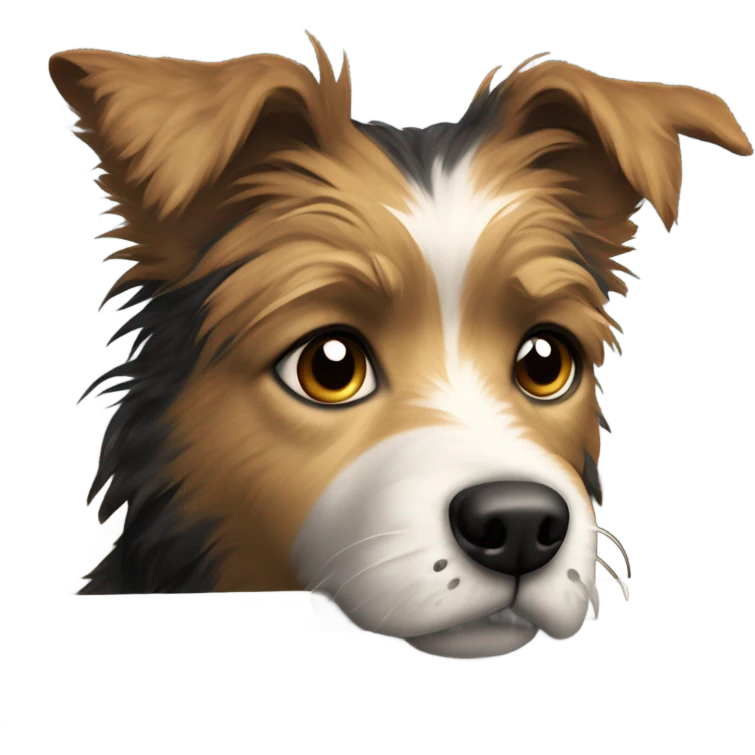 Dumpster dog emoji