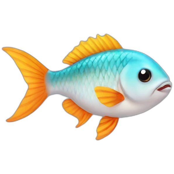 Cute fish emoji