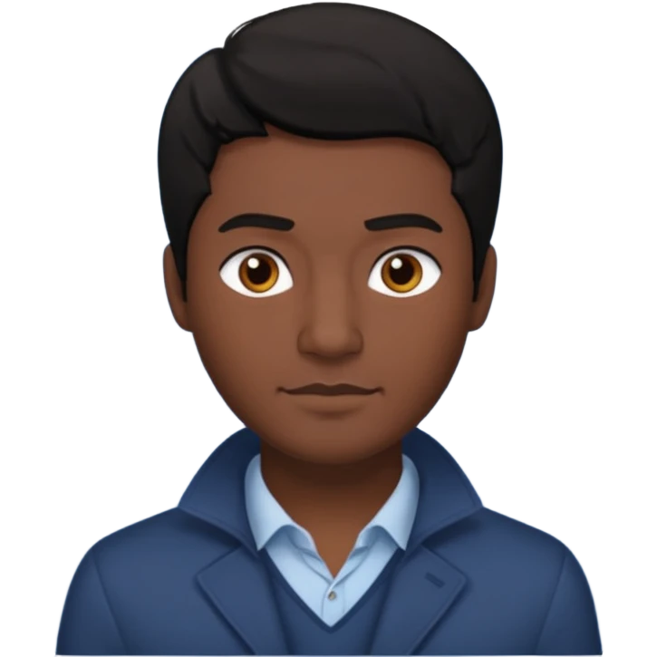 coily hair mens image emoji