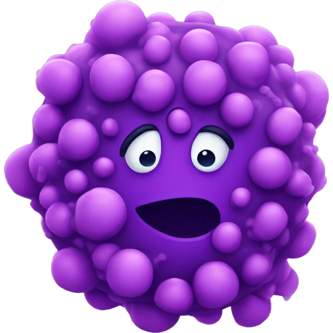 Purple Bacteria  emoji