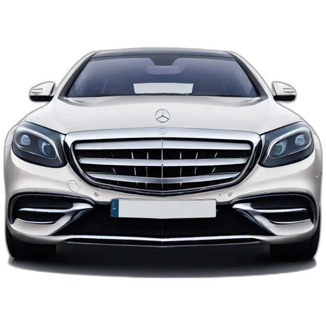 Mercedes maybach w223 front view emoji