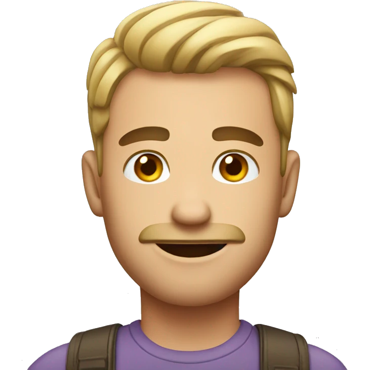 Gay man emoji