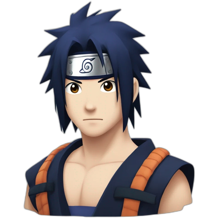 Sasuke Uchiha from "Naruto" emoji