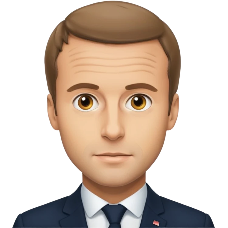 Emmanuel Macron  emoji