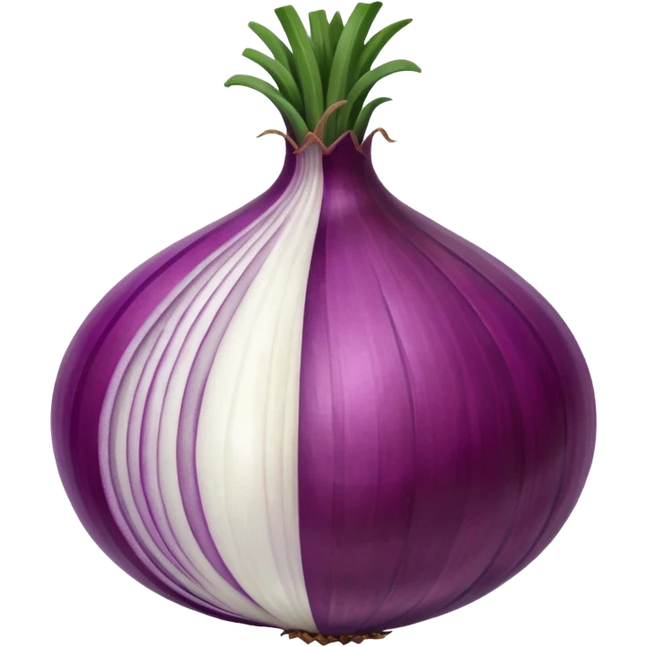 red onion emoji