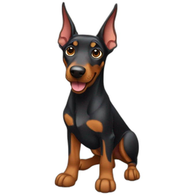 Doberman Pinscher emoji