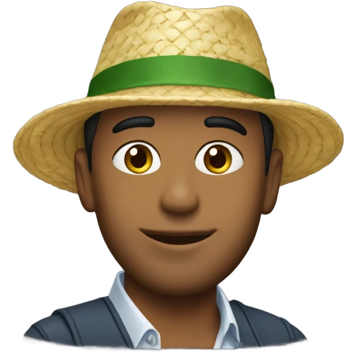 alex de souza with brazilian hat emoji