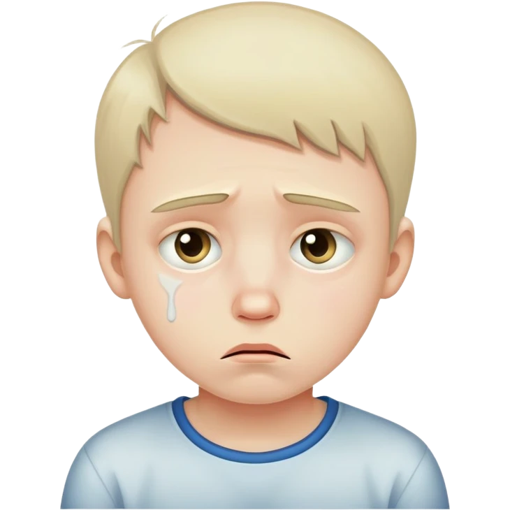Sad boy  emoji