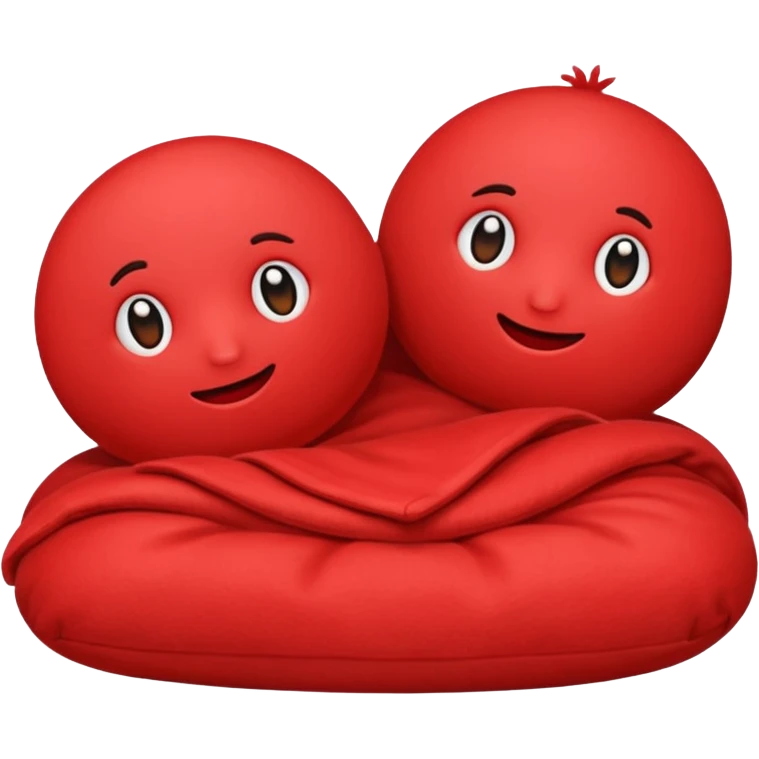 Red emojis cozy emoji