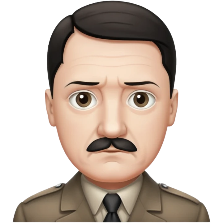 Hitler as emoji emoji