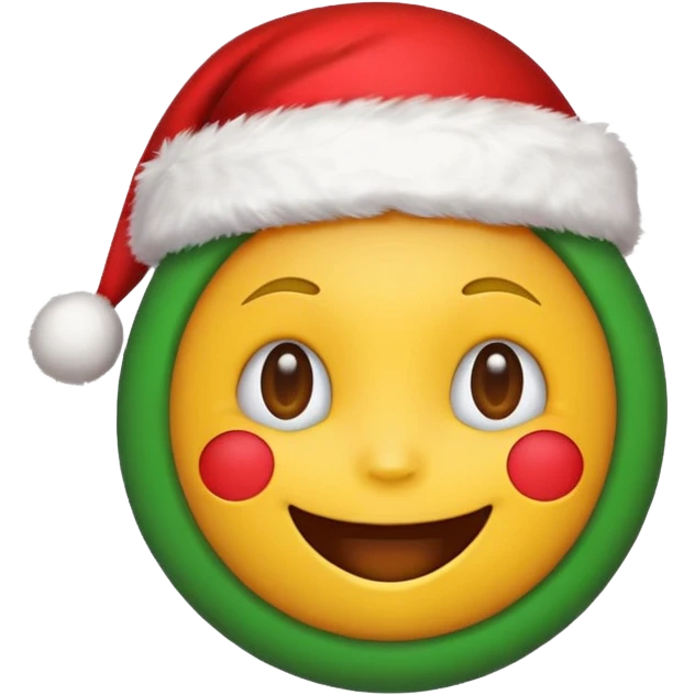 Cute christmas emoji emoji
