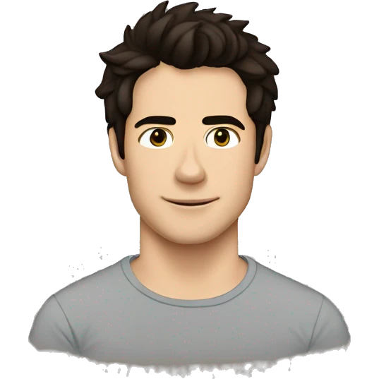 Dylan O'Brien wearing tee emoji