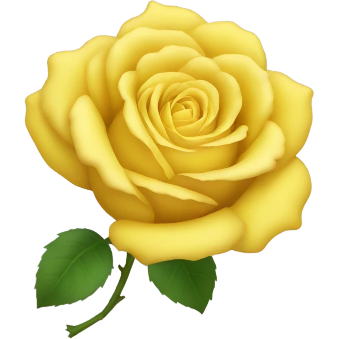 yellow rose emoji