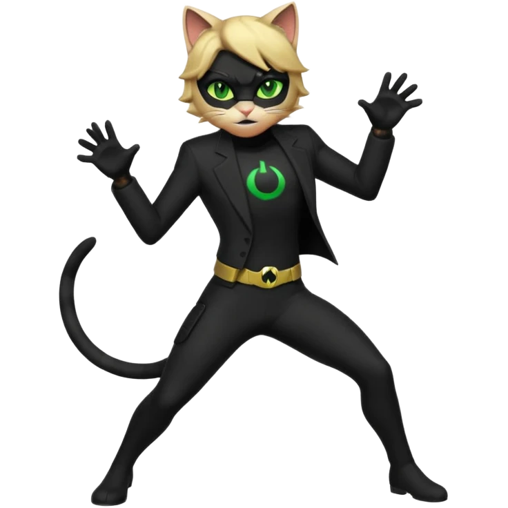 Catacylsm cat noir emoji