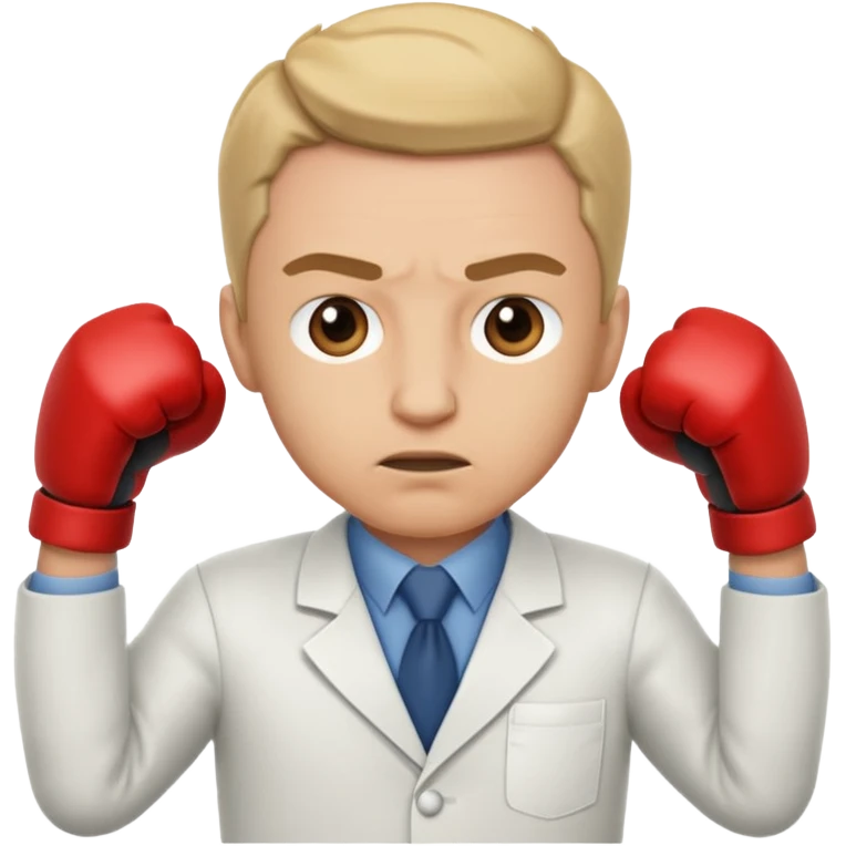 Dr Ben Thomson fighting emoji