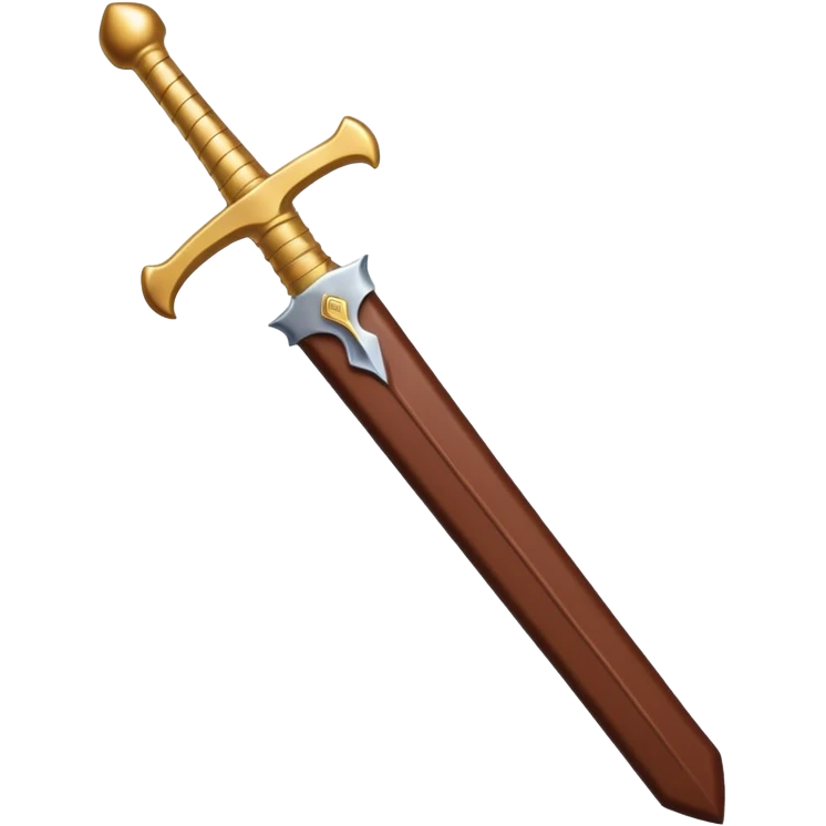 chocolate sword emoji