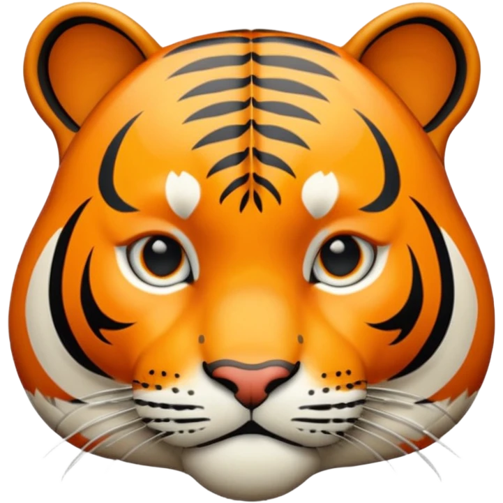 make the tiger cooler, more jazzy emoji
