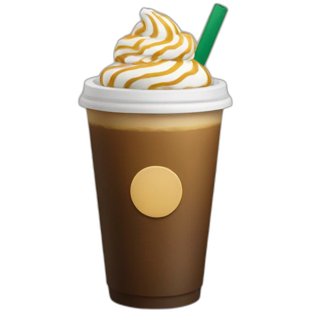Starbucks coffee emoji