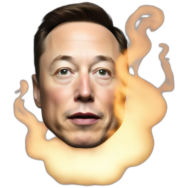 elon musk smoke emoji