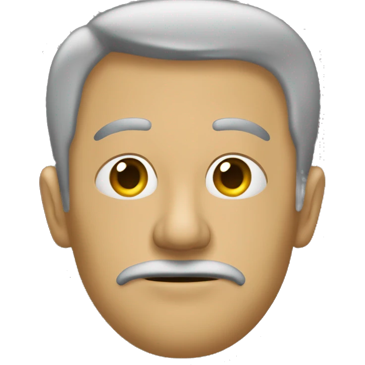 hombre confundido fumando emoji