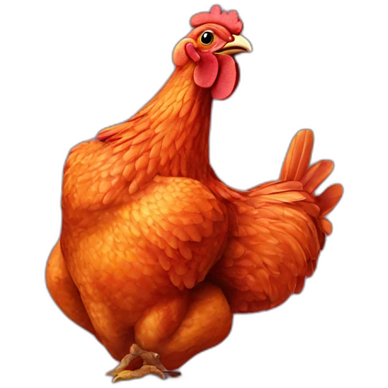 Tandoori chicken emoji