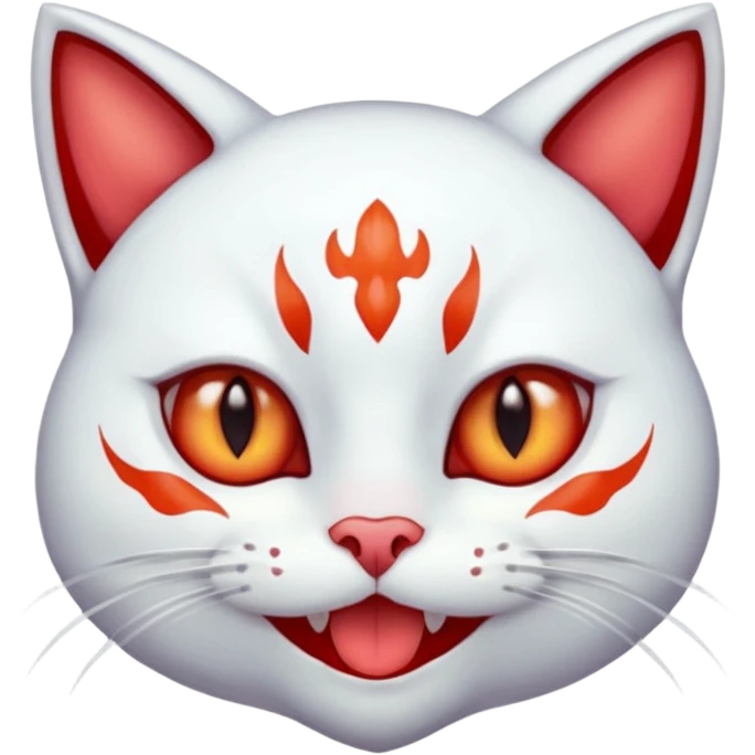 cat red eyes on her chest is the cutest person monster red and white in my opinion and she has a lot to do  emoji