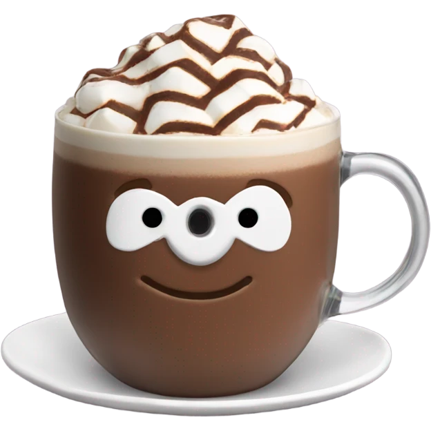 Baileys hot chocolate  emoji